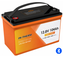 Акумулятор IN-THERM/BLUESUN 12 V 104 Ah з Bluetooth